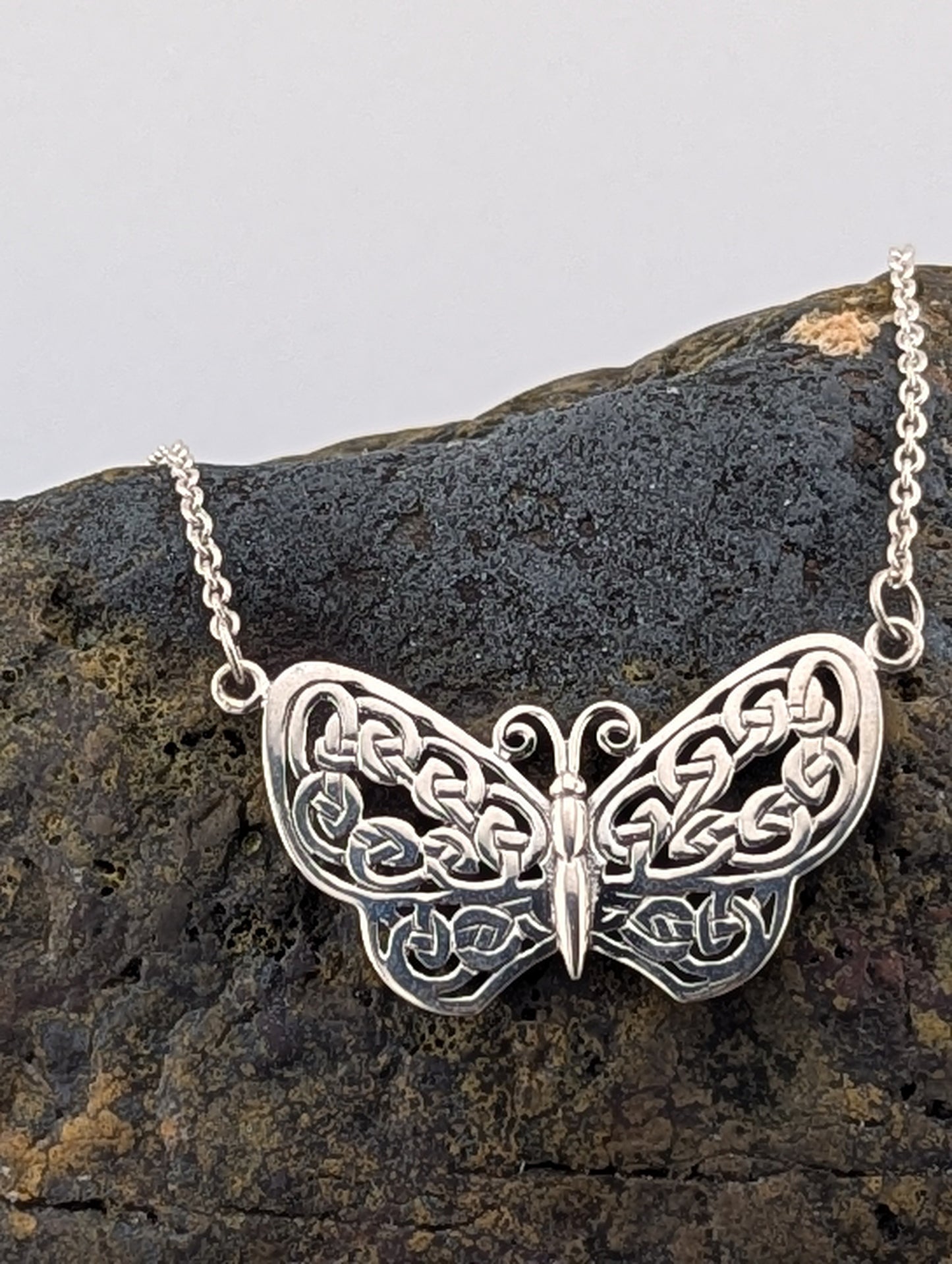 Celtic Butterfly Necklace