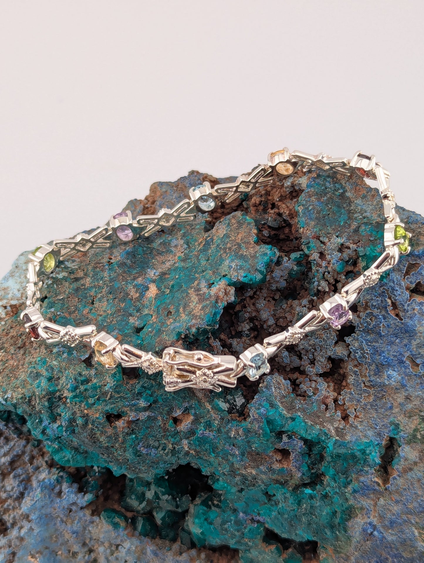 Multi Gemstone Bracelet