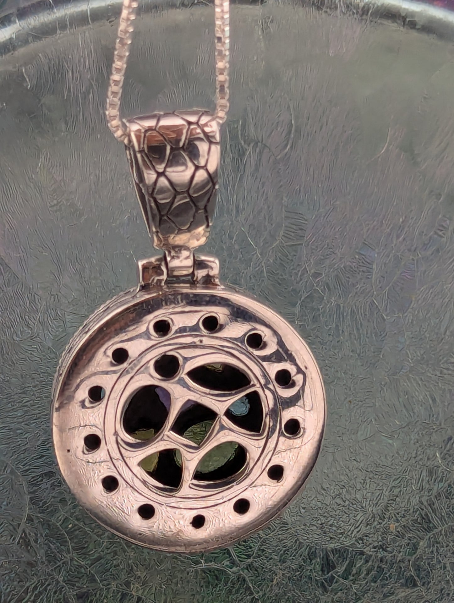 Multi Gemstone Round Necklace