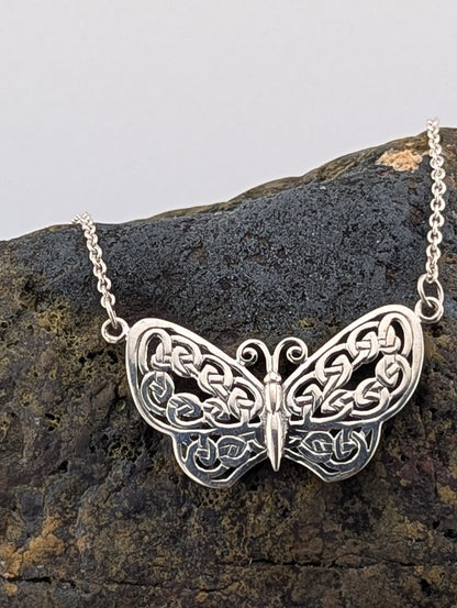 Celtic Butterfly Necklace