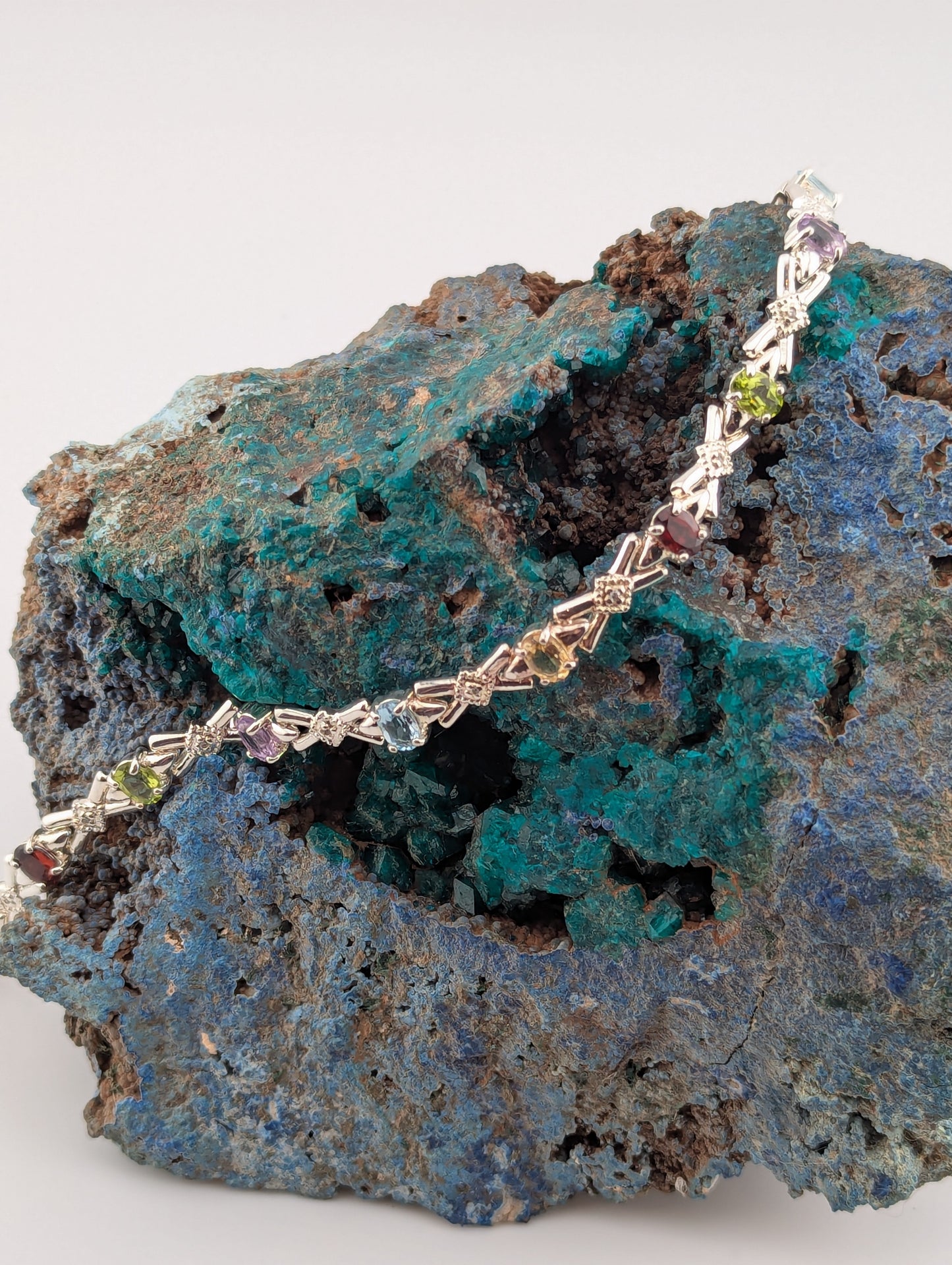 Multi Gemstone Bracelet