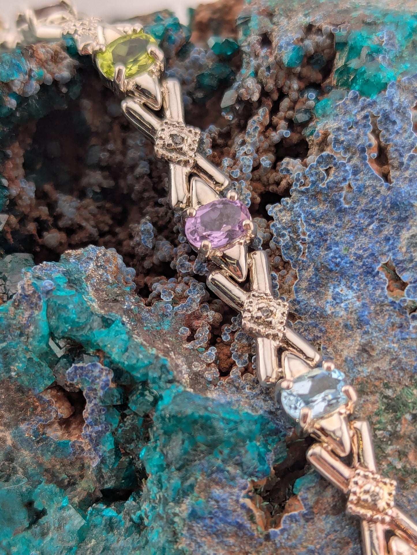 Multi Gemstone Bracelet